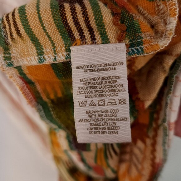 New Romantics Free People Dress Womens 10 Bohemian Embroidered Pockets - Picture 12 of 13